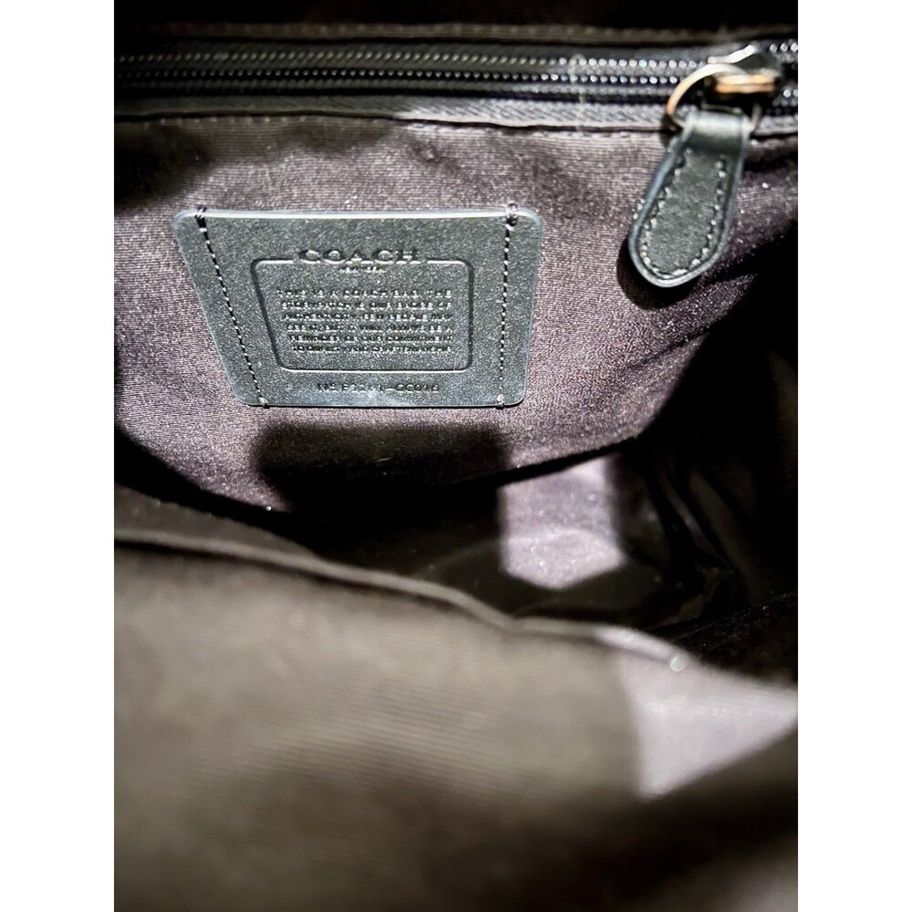 Coach Camouflage Backpack with Green Logo - Picture 15 of 16
